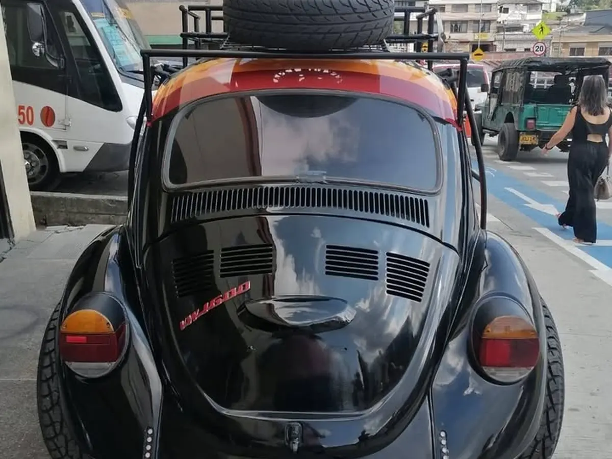 Volkswagen Escarabajo (1966) Rear View