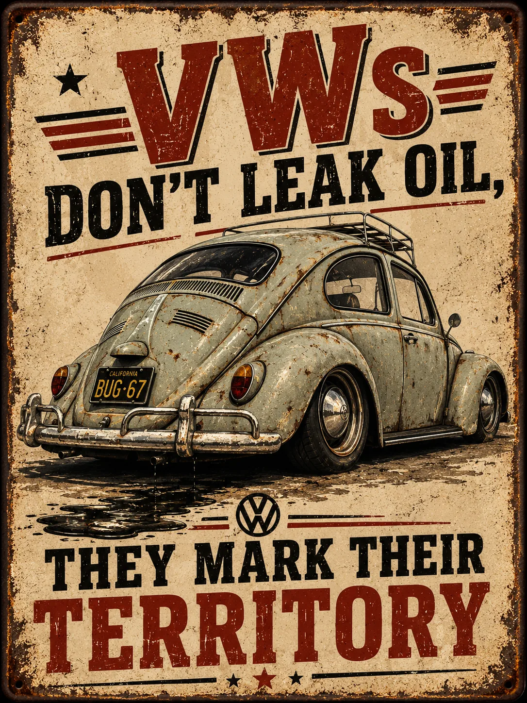 Picture Frame VWs Mark Their Territory